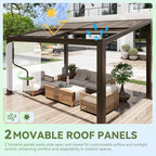 10’ x 13‘ Outdoor Pergola for Patio, alternate view 3