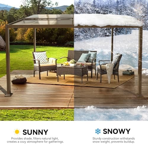 10’ x 13‘ Outdoor Pergola for Patio, alternate view 6