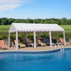 10 x 20 ft Commercial Grade Outdoor Party Tent, White in 10 x 20 ft in White