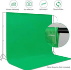 10 X 7 FT Green Screen Backdrop for Photography, Virtual GreenScreen in 10 X 7 FT, alternate view 3