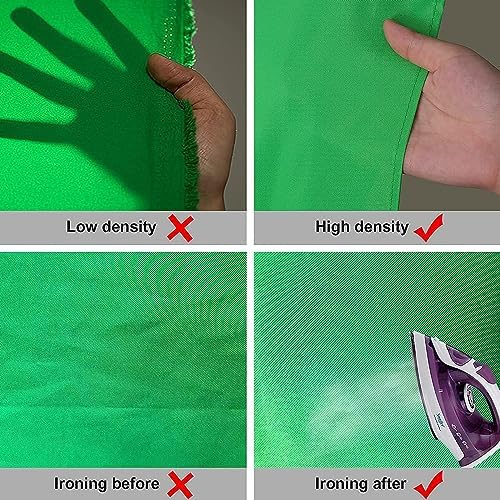 10 X 7 FT Green Screen Backdrop for Photography, Virtual GreenScreen in 10 X 7 FT, alternate view 6