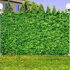 10 x 8ft Green Leaf Wall Background Large Green Grass Wall Backdrop Birthday Banner for Woman Men Birthday Party, alternate