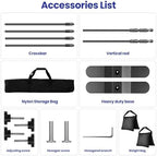 10 x 8ft Photo Heavy Duty Backdrop Stand Kit in 10 x 8ft, alternate view 5