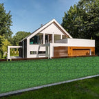10"x10" 12Pcs Artificial Grass Wall UV-Anti Boxwood for Outdoor, alternate view 2