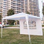 10'x10' Canopy Tent with 4 Removable Sidewalls Windows, Heavy Duty Party Tent, Large Outdoor Wedding Tents, alternate view 2