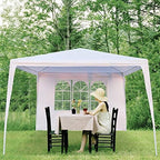 10'x10' Canopy Tent with 4 Removable Sidewalls Windows, Heavy Duty Party Tent, Large Outdoor Wedding Tents, alternate view 4