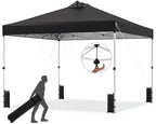 10 x10 Ft Pop Up Canopy with Center Lock in 10 x10 Ft