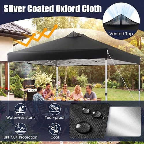 10 x10 Ft Pop Up Canopy with Center Lock in 10 x10 Ft, alternate view 4