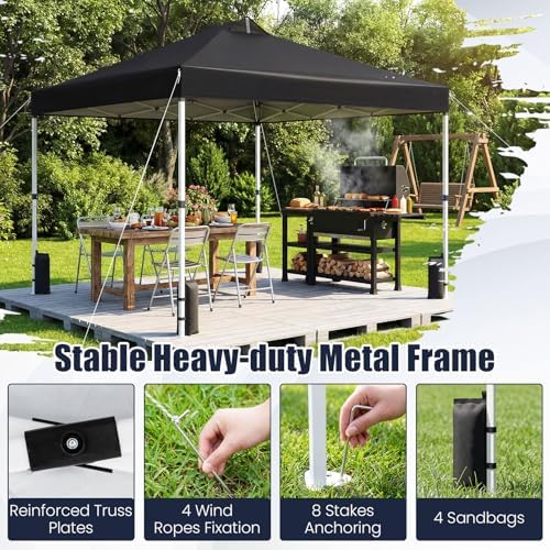 10 x10 Ft Pop Up Canopy with Center Lock in 10 x10 Ft, alternate view 7