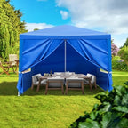10'x10' Outdoor Canopy Tent, Party Tent with 4 Removable Sidewalls, Event Tents for Parties, Outside Waterproof, alternate