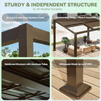 10’x13‘ Outdoor Pergola, alternate view 6