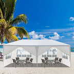 10'x20' Canopy Tent with 6 Removable Sidewalls Windows, Heavy Duty Party Tent, Large Outdoor Wedding Tent Canopy, alternate