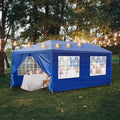 10'x20' Outdoor Canopy Tent, Party Tent with 6 Removable Sidewalls, Event Tents for Parties, Outside Waterproof