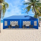 10'x20' Outdoor Canopy Tent, Party Tent with 6 Removable Sidewalls, Event Tents for Parties, Outside Waterproof, alternate