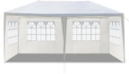 10'x20'Party Canopy Tent, Outdoor Tent with 4 Removable Sidewalls, Waterproof Shelters Gazebo for BBQ, Birtheday