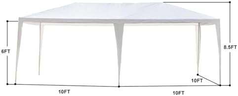 10'x20'Party Canopy Tent, Outdoor Tent with 4 Removable Sidewalls, Waterproof Shelters Gazebo for BBQ, Birtheday, alternate