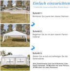 10'x20'Party Canopy Tent, Outdoor Tent with 4 Removable Sidewalls, Waterproof Shelters Gazebo for BBQ, Birtheday, alternate