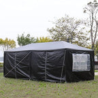10'x20'Party Canopy Tent, Outdoor Tent with 6 Removable Sidewalls, Waterproof Shelters Gazebo for BBQ, Birtheday, alternate