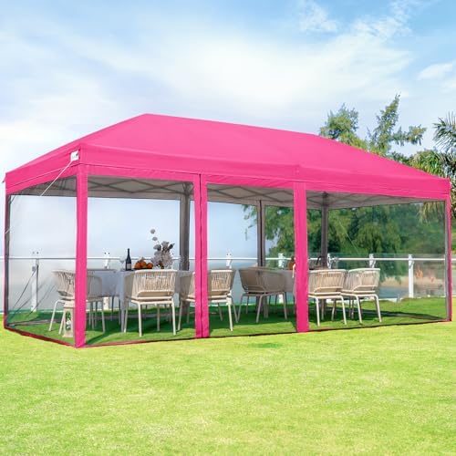 10'x20' Pop up Screened Canopy Tent with Mosquito Netting, alternate view 2