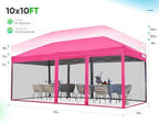 10'x20' Pop up Screened Canopy Tent with Mosquito Netting, alternate view 3