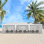 10'x30' Outdoor Canopy Tent, Party Tent with 5 Removable Sidewalls, Event Tents for Parties, Outside Waterproof, alternate