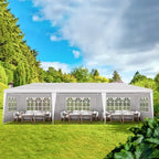10'x30' Outdoor Canopy Tent, Party Tent with 5 Removable Sidewalls, Event Tents for Parties, Outside Waterproof, alternate