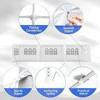 10'x30' Outdoor Canopy Tent, Party Tent with 5 Removable Sidewalls, Event Tents for Parties, Outside Waterproof, alternate