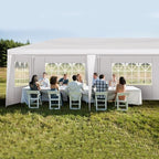 10'x30' Outdoor Canopy Tent, Party Tent with 7 Removable Sidewalls, Event Tents for Parties, Outside Waterproof, alternate