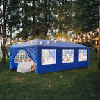 10'x30' Outdoor Canopy Tent, Party Tent with 8 Removable Sidewalls, Event Tents for Parties, Outside Waterproof