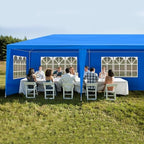 10'x30' Outdoor Canopy Tent, Party Tent with 8 Removable Sidewalls, Event Tents for Parties, Outside Waterproof, alternate