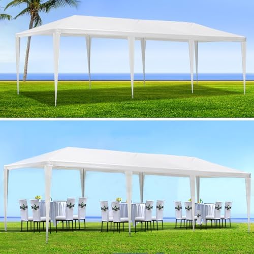 10'X30' Party Tent, Outdoor Wedding Canopy Tent Without Sidewalls, alternate view 6
