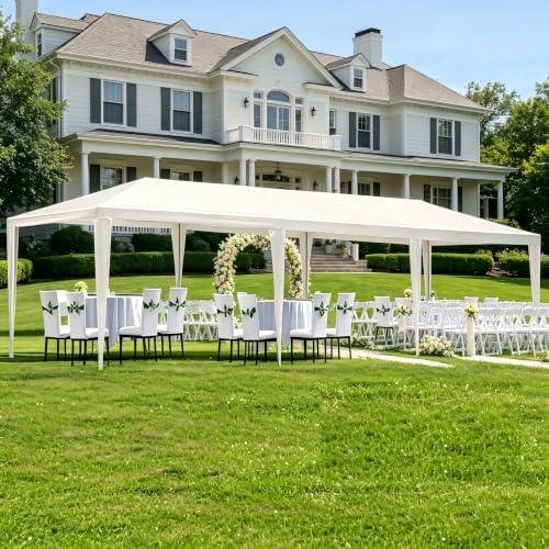 10'X30' Party Tent, Outdoor Wedding Canopy Tent Without Sidewalls, alternate view 7