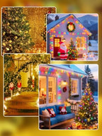 100 LED 42.8FT Connectable Color Changing Christmas Light with Remote Timer, alternate view 6