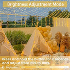 100 LED Connectable String Lights, 33FT Christmas Lights Outdoor Indoor, alternate view 5