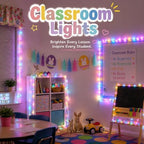 100 LED Easter Fairy Lights Indoor Pastel Christmas Lights USB, alternate view 2