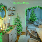 100 LED Green Halloween Fairy Lights Plug in with Remote, alternate view 7