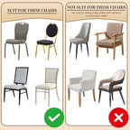 100 Pack Chair Covers for Dining Chairs, Polyester Spandex Chair Cover Stretch Slipcovers for Banquet, Wedding, alternate