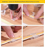 100 Pack Strip Light Clips LED Strip Light Mounting Clip for 8-10mm IP20/65, alternate view 5