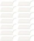100 Pcs Mini Square Cake Boards, 3.74 x 2.95 Inch White Dessert Bases for Mousse Cakes, Pastries, Cupcakes and