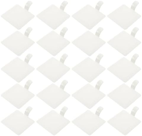 100 Pcs Mini Square Cake Boards, 3.74 x 2.95 Inch White Dessert Bases for Mousse Cakes, Pastries, Cupcakes and, alternate