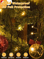 1000 LED 328 FT Christmas Lights, Waterproof Outdoor String With Remote and Timer, 8 Modes Dimmable, Fairy, alternate view 5