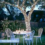 1000 LED White Christmas String Lights Outdoor with Remote, alternate view 3