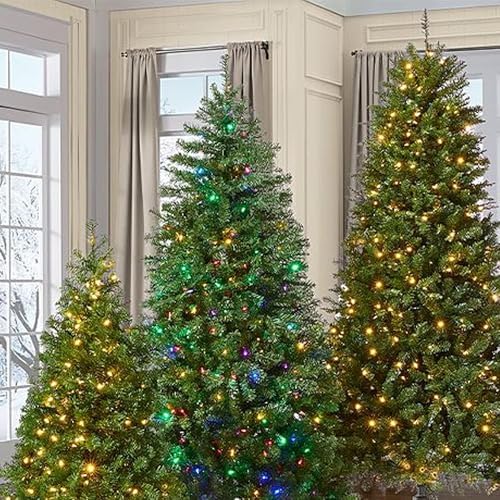 100FT 300 LED Color Changing Christmas Lights, 2 in 1 Warm White & Multi Waterproof Christmas String Lights with, alternate