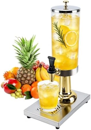 100oz/3.2 qt Drink Dispenser with Leak-Proof Spigot & Ice Core