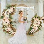 100PCS Artificial Hydrangea Flowers, Fake Flowers Silk Hydrangea Full Flowers Heads with Stems for Wedding Home, alternate