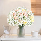 100Pcs Babys Breath Artificial Flowers-Gypsophila Babys Breath Flowers Artificial Bulk-White Real Touch Fake, alternate view