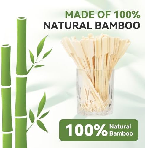 100PCS Cocktail Picks, Fancy Toothpicks for Appetizers, Decorative Skewers for Appetizers Drinks Party Fruit,4.7, alternate