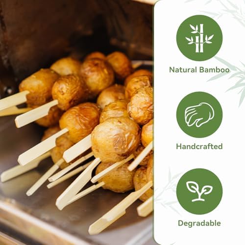 100PCS Cocktail Picks, Fancy Toothpicks for Appetizers, Decorative Skewers for Appetizers Drinks Party Fruit,4.7, alternate