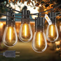 101FT Outdoor String Lights S14 LED Waterproof Patio Lights