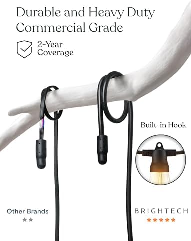 104 (52x2) FT Ambience Pro Solar Powered Outdoor LED String Lights - Waterproof Remote Control Lights - 32, alternate view 6